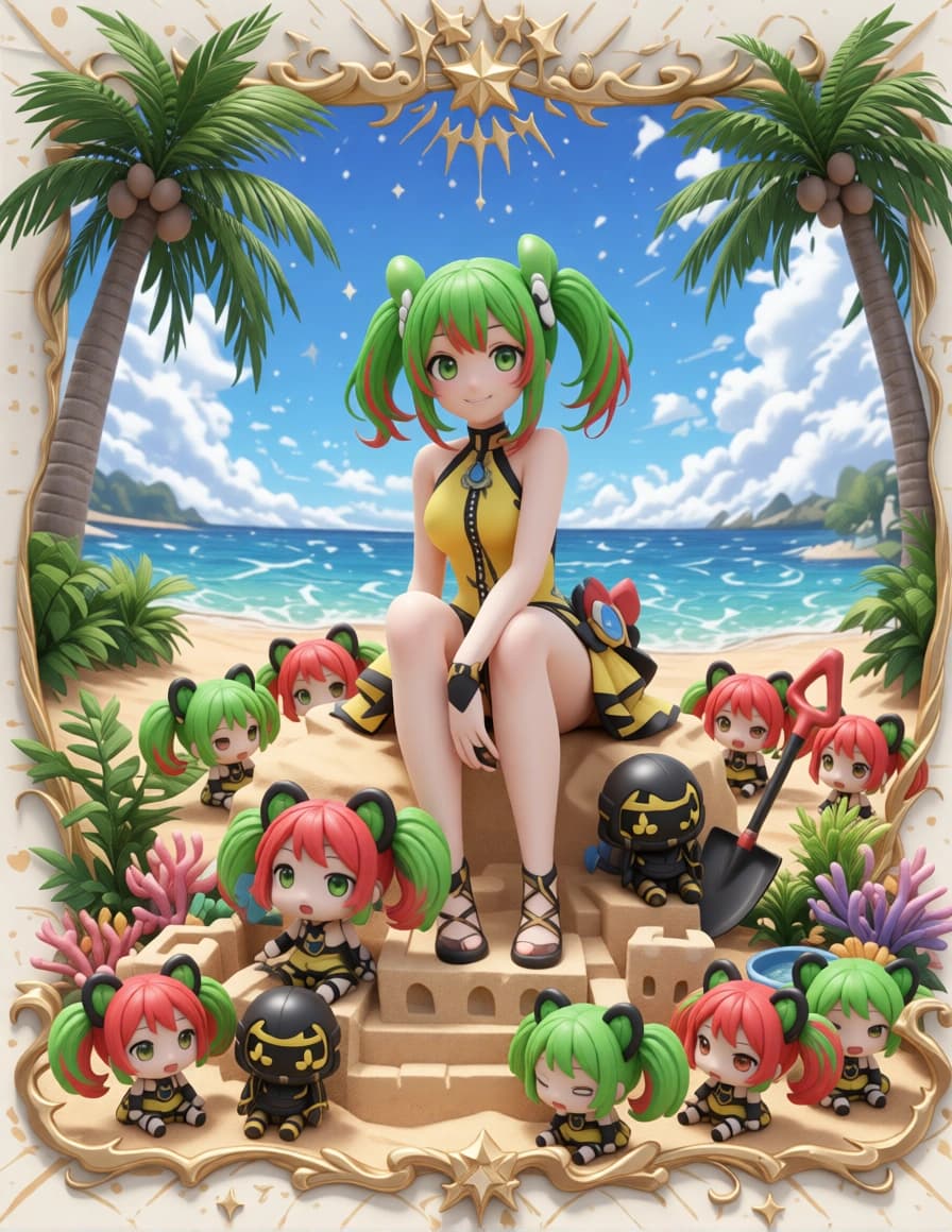 Cilea at the beach