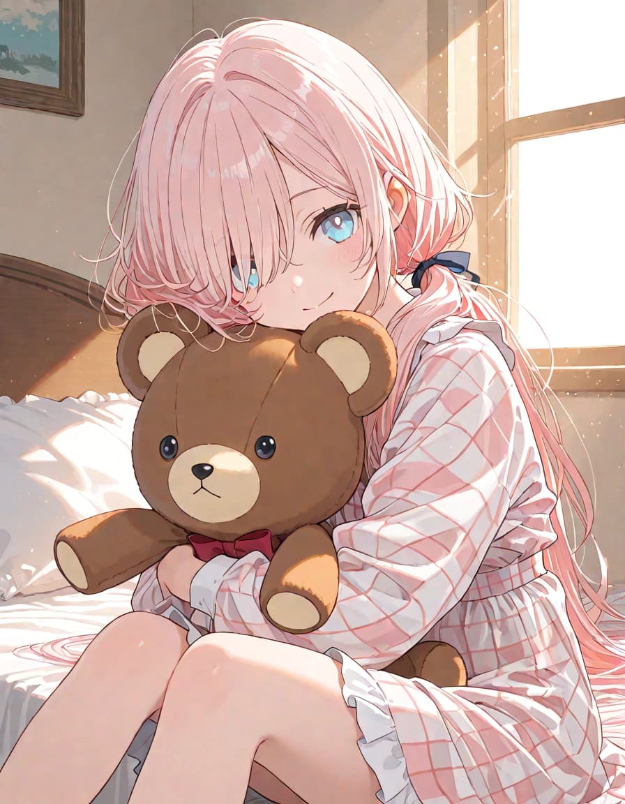일어났어?☺️