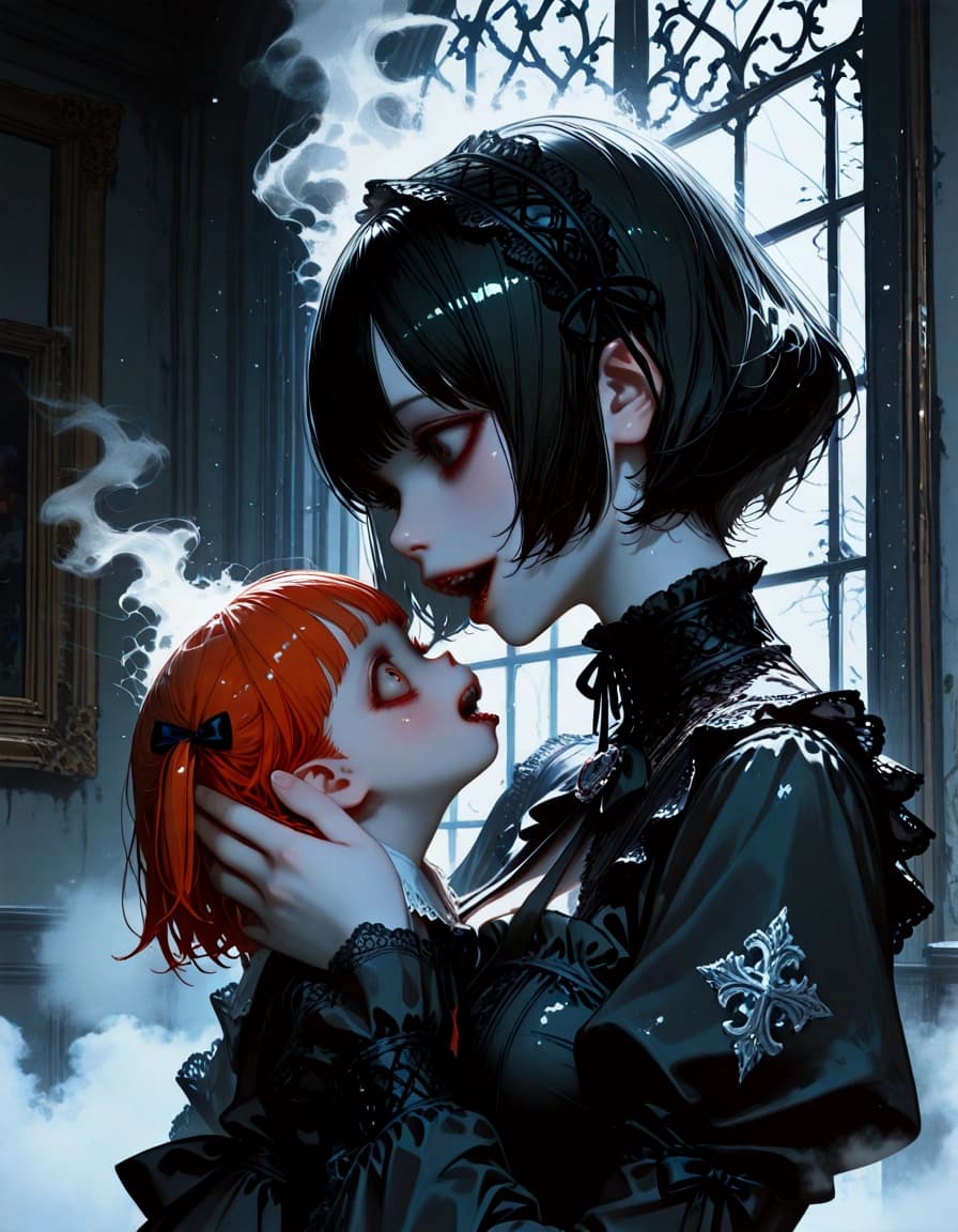 ゴシックホラー怖すぎる/Gothic horror is too scary