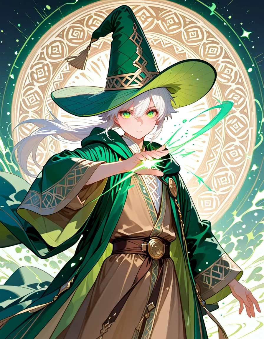 Amergin battle image (critical hit)