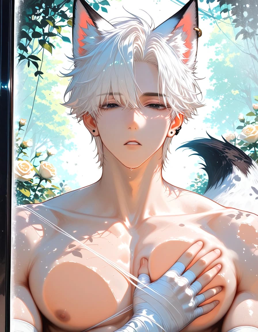 창밖의 여우