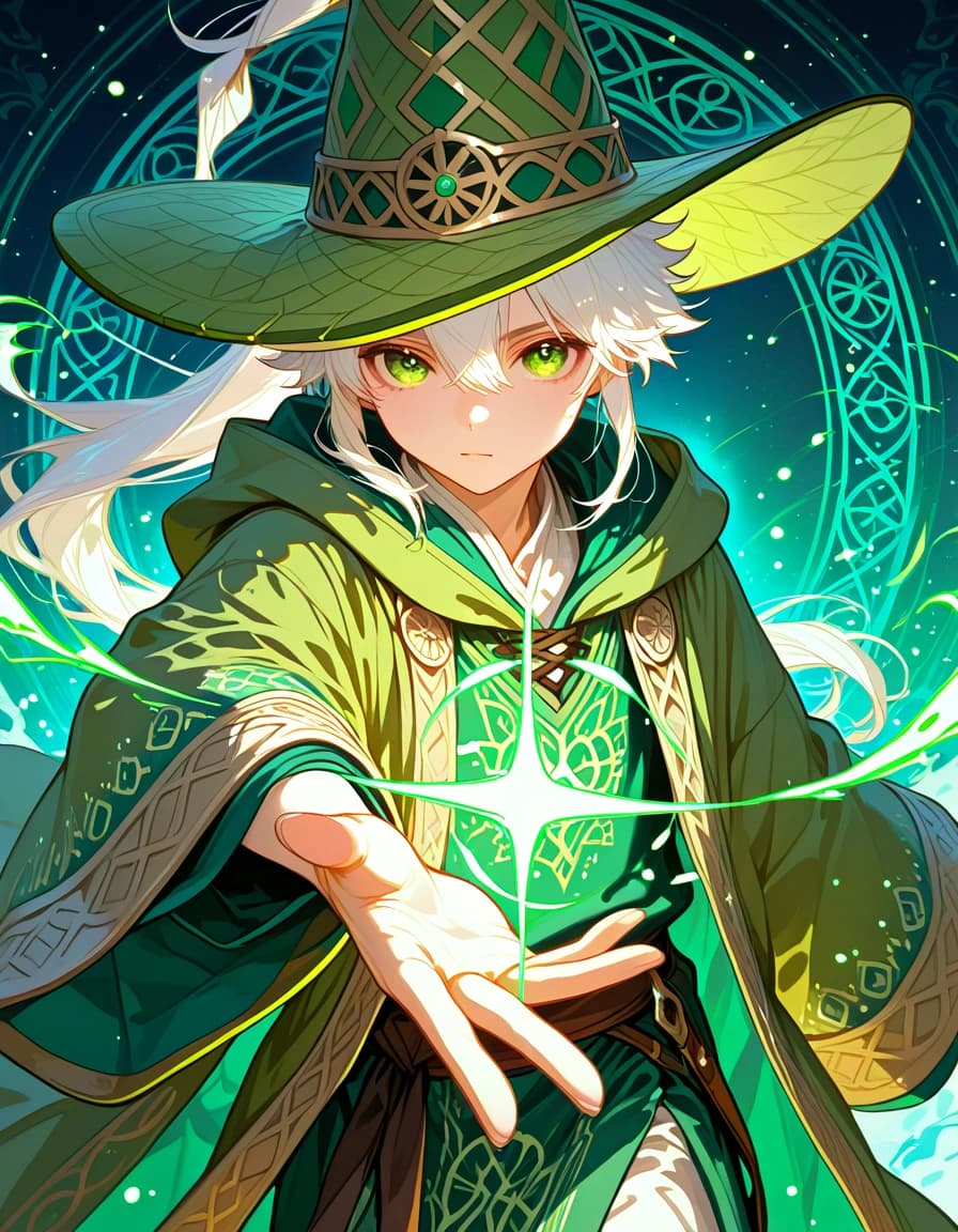 Amergin Gluingel battle image (basic attack)