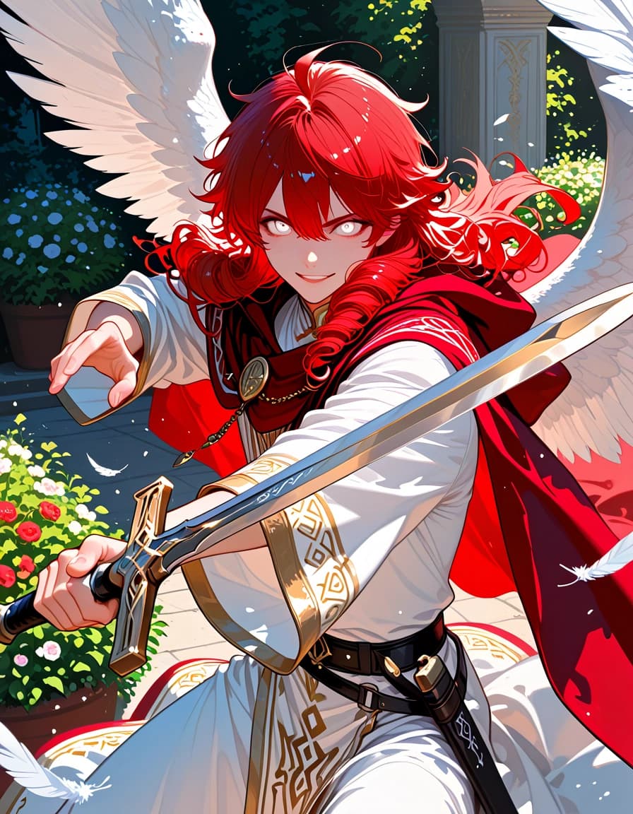 Aengus Óg battle image (basic attack)