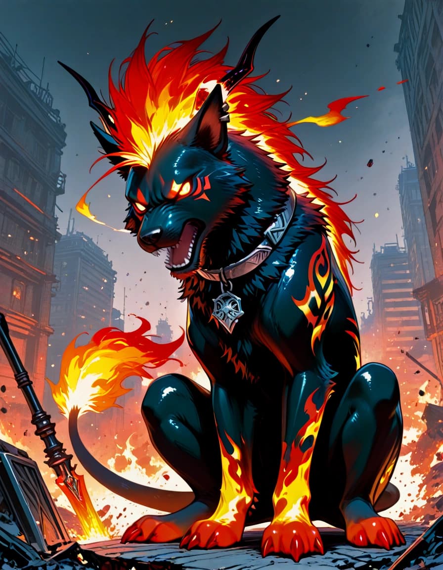 Fantasy Monster Cerberus