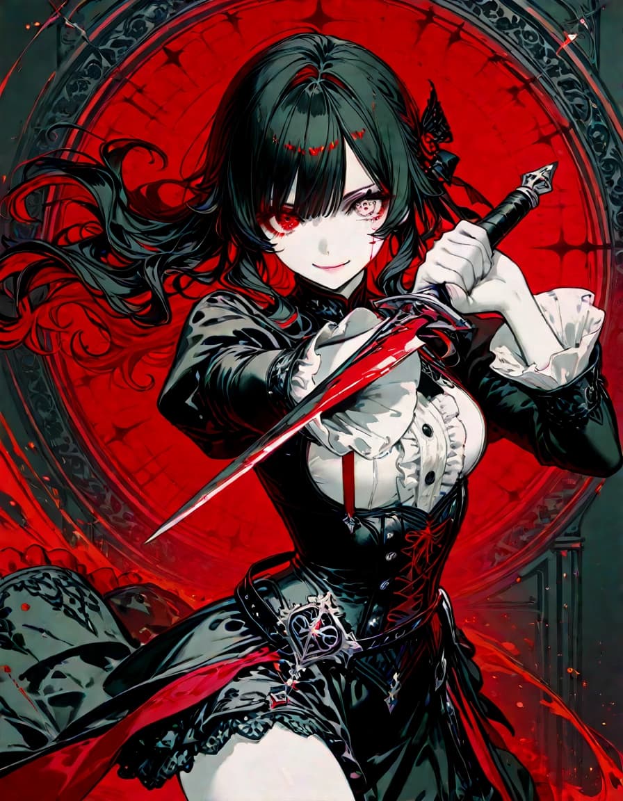 50번째 작품, 50th art work, 50番目の作品🔪🔪