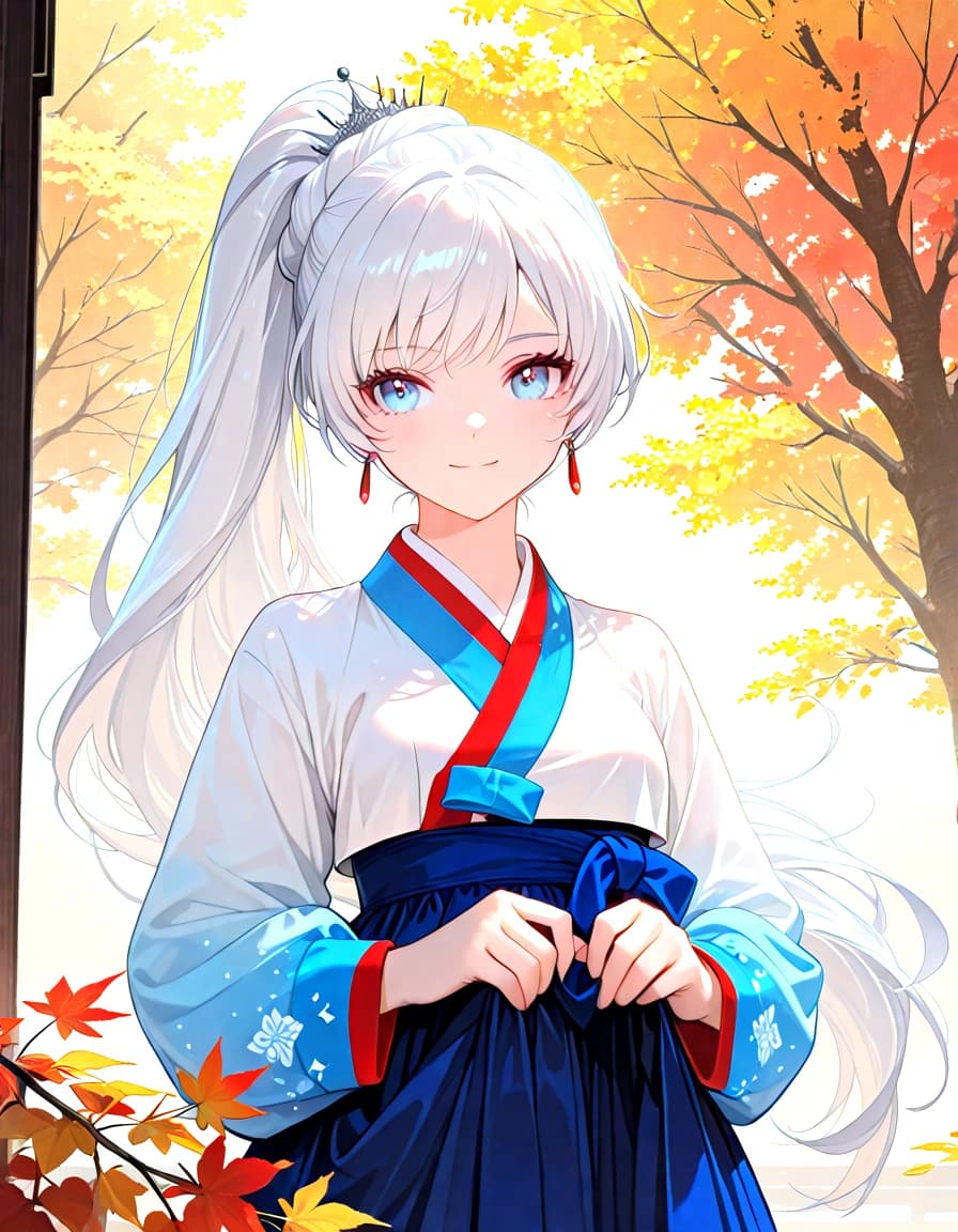 추석 기념 한복 - 와이스 슈니🤍🍁