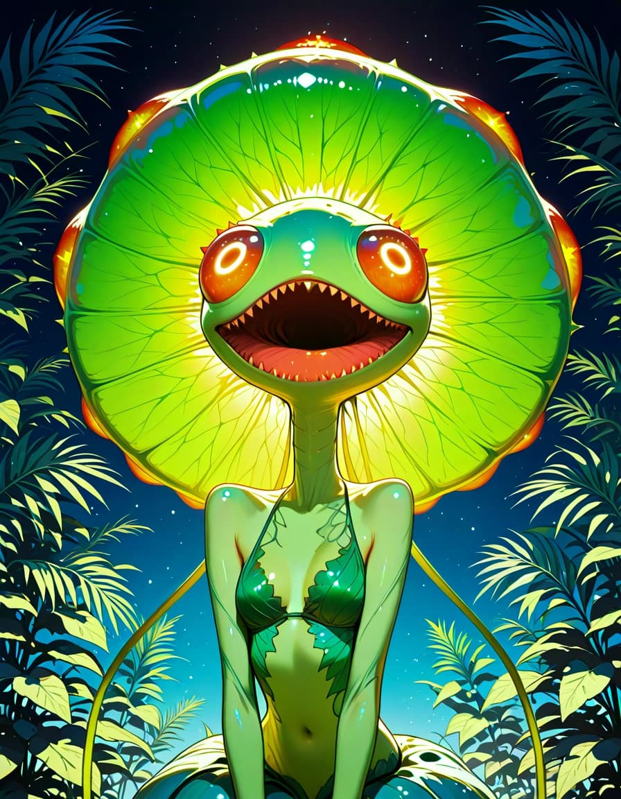 Mushroom alien
