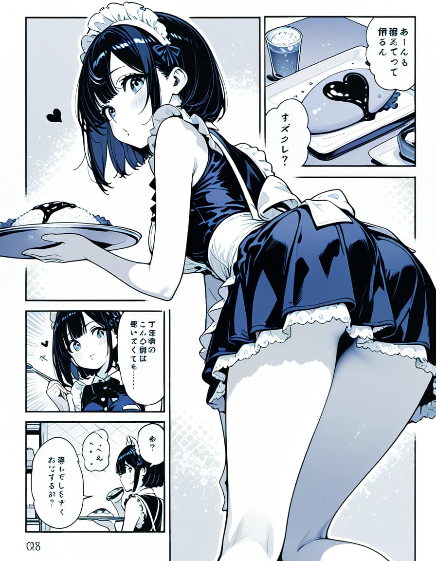 manga page composition,comic layout01