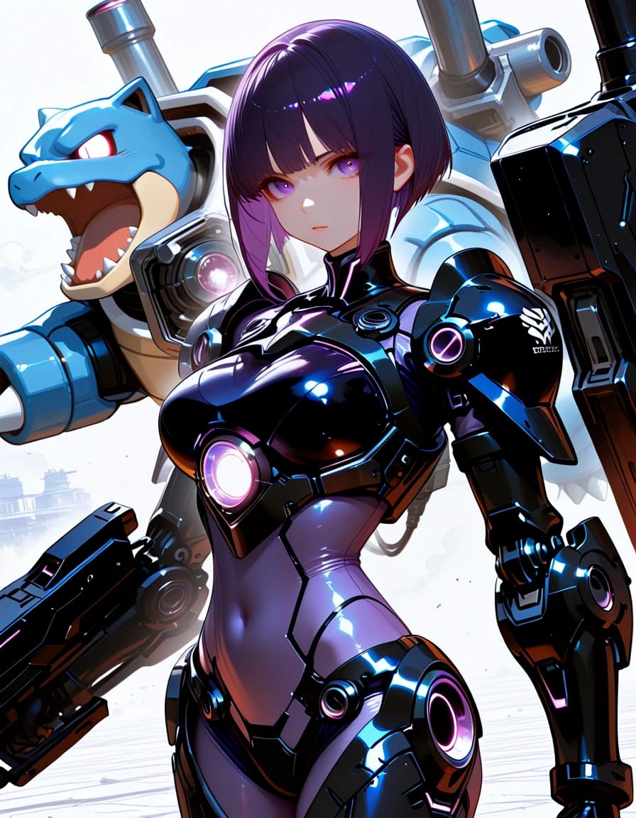 背部キャノンと腰部鎧ドウスレバイイネン