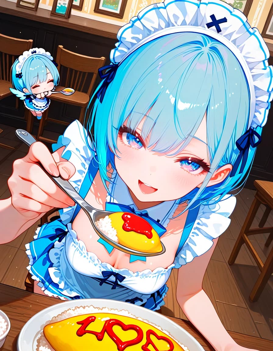 メイドウイルス、オムライス編/Maid Virus, Omelet Rice Edition
