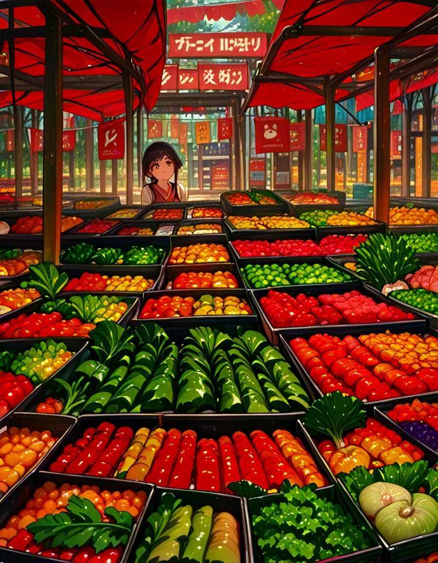 야채들