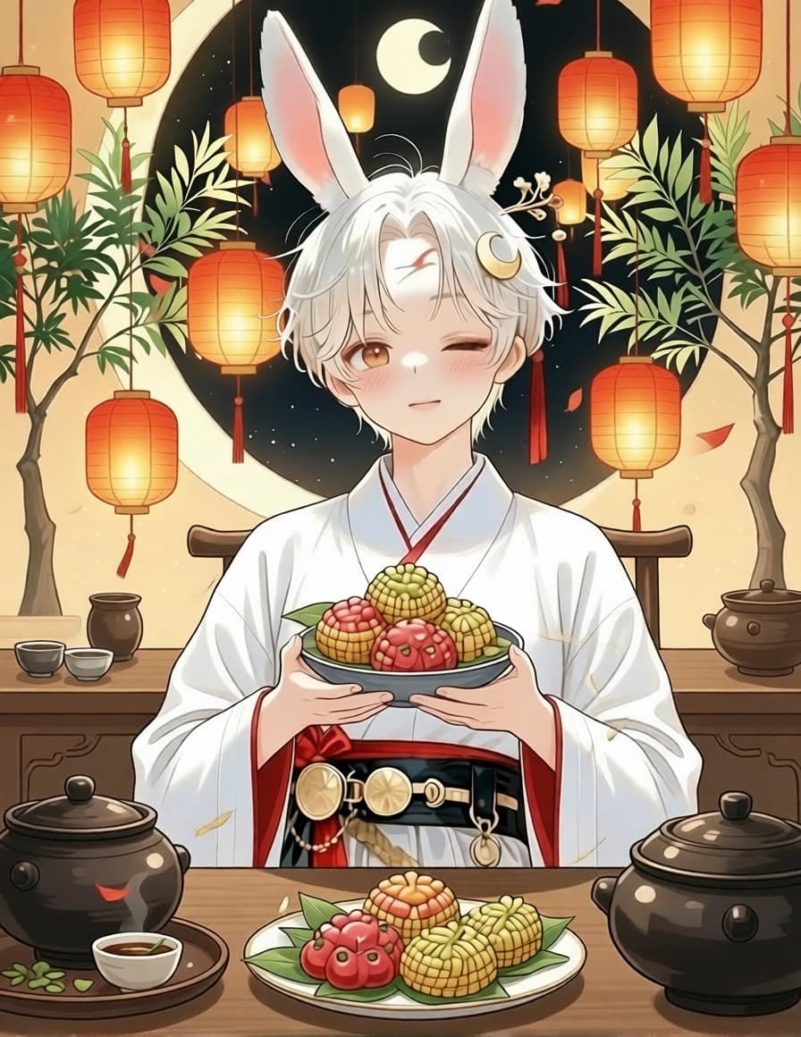 즐거운 추석 보내세요! 🌕🐰