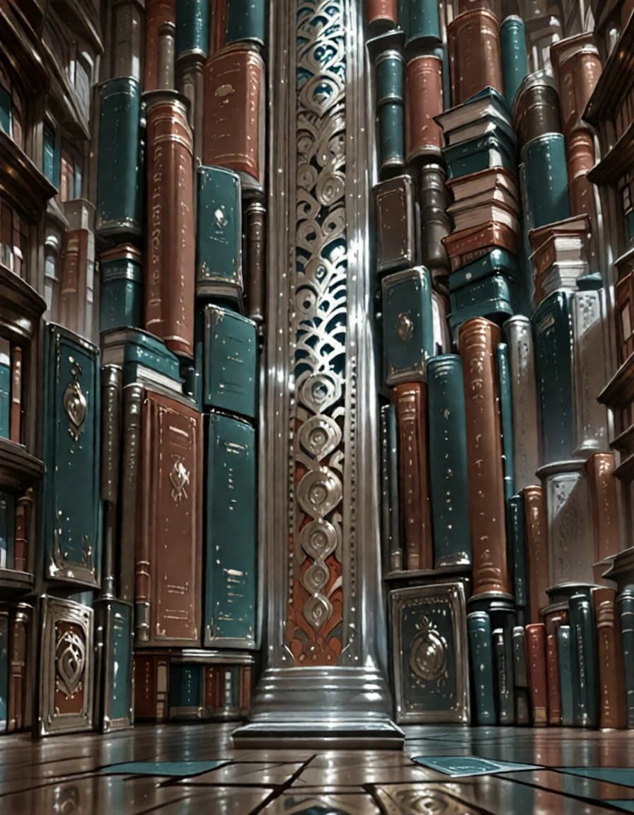 한밤의 도서관