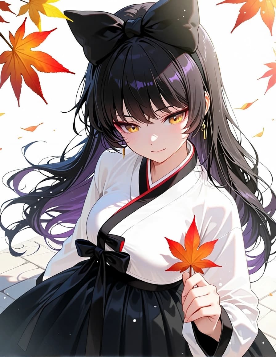 추석 기념 한복 - 블레이크 벨라도나🖤🍁