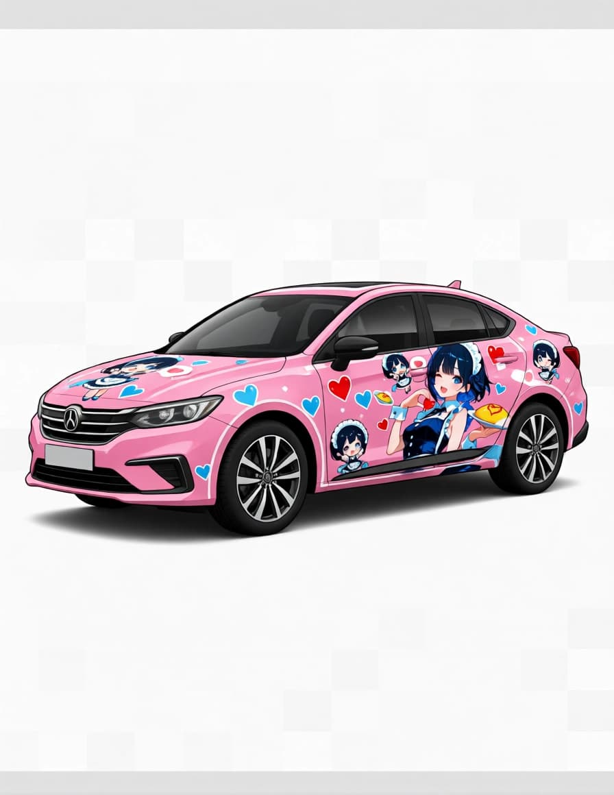 Mercedes…痛車 ITA-SHA